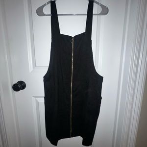 Corduroy Black Skirt Jumper